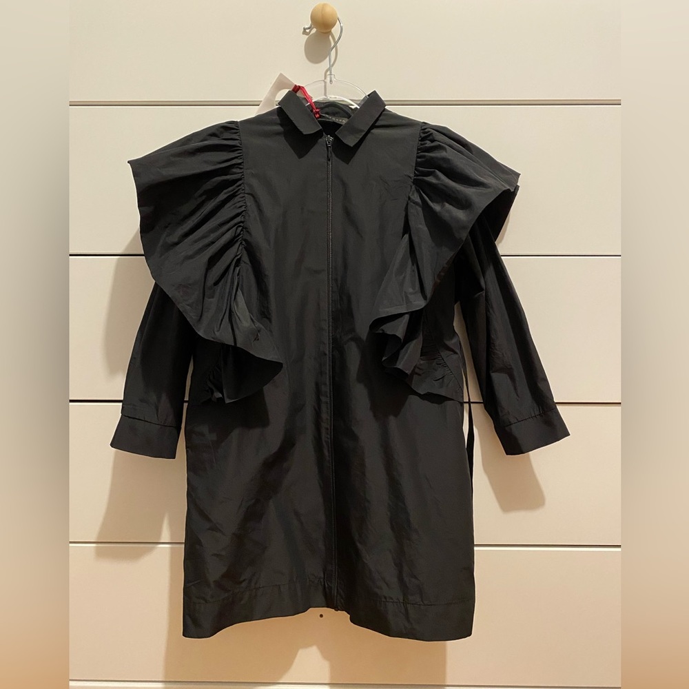 Mummymoon black satin dress